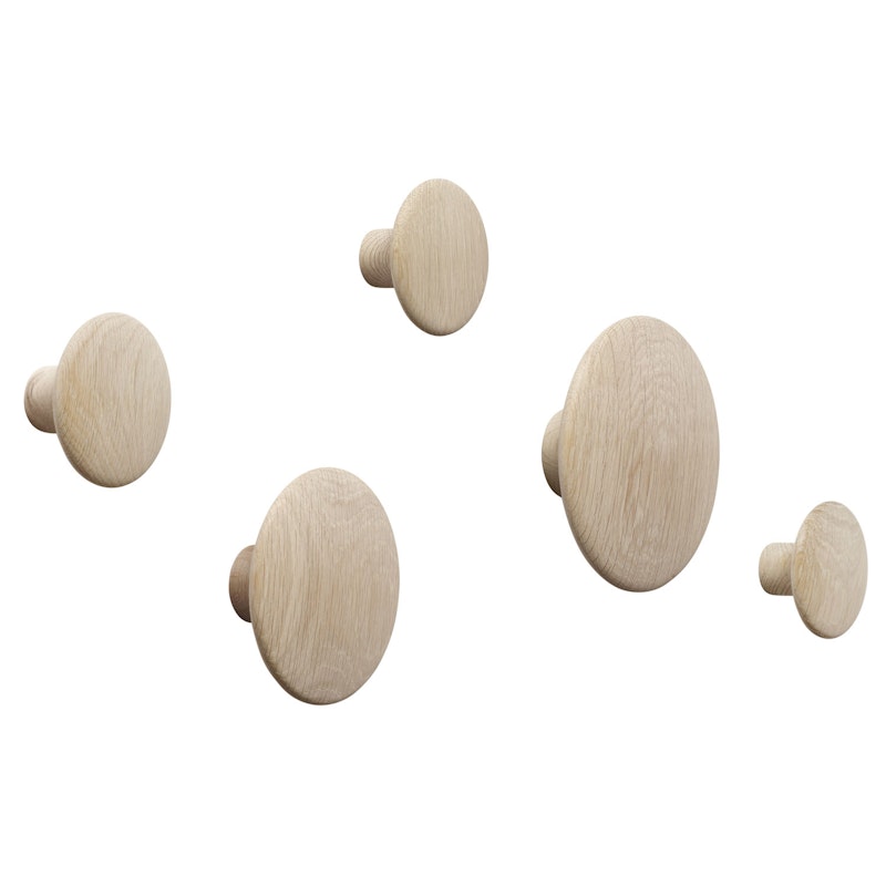 Dots Wood Kroker 5-pk, Eik