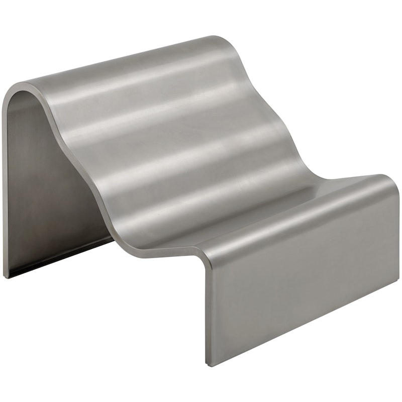 Dream View Benk 100 cm, Børstet Stål