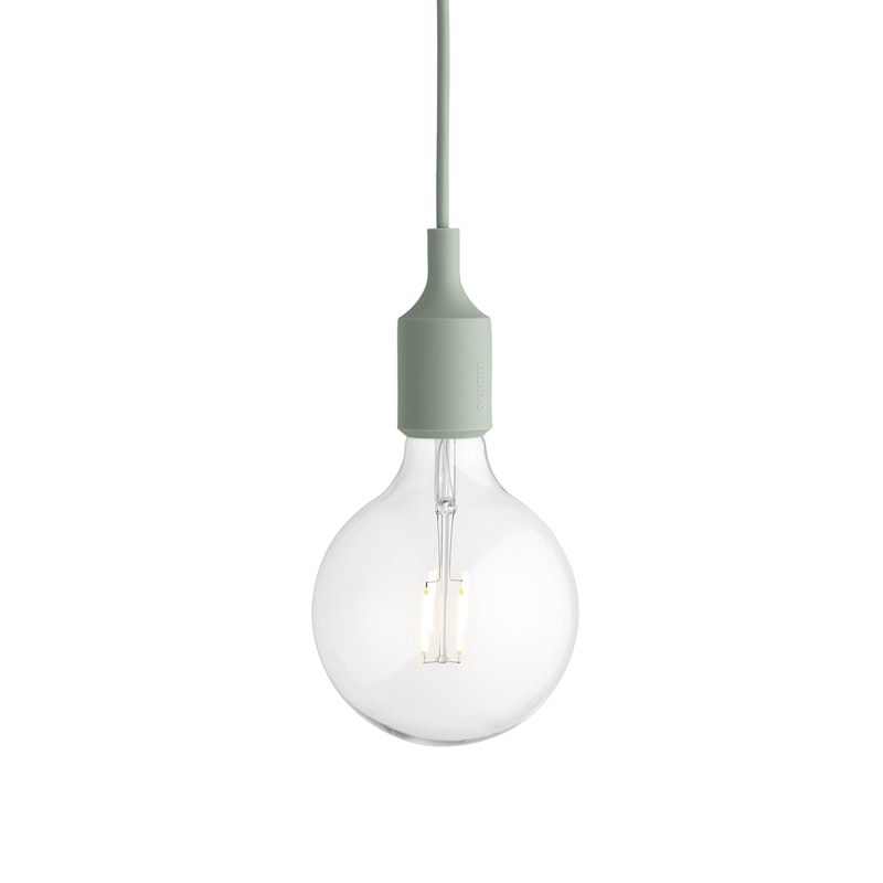 E27 Pendant Lamp, Light Green