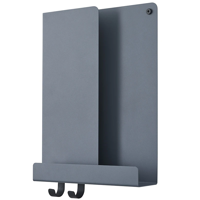 Folded Hylle 29,5x40 cm, Blågrå