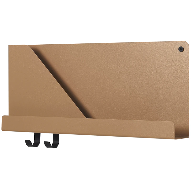 Folded Hylle 22x51 cm, Burnt Orange