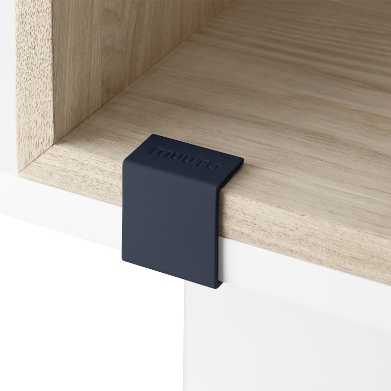 Muuto Stacked Clip Sett 2.0 5-pk, Midnight Blue