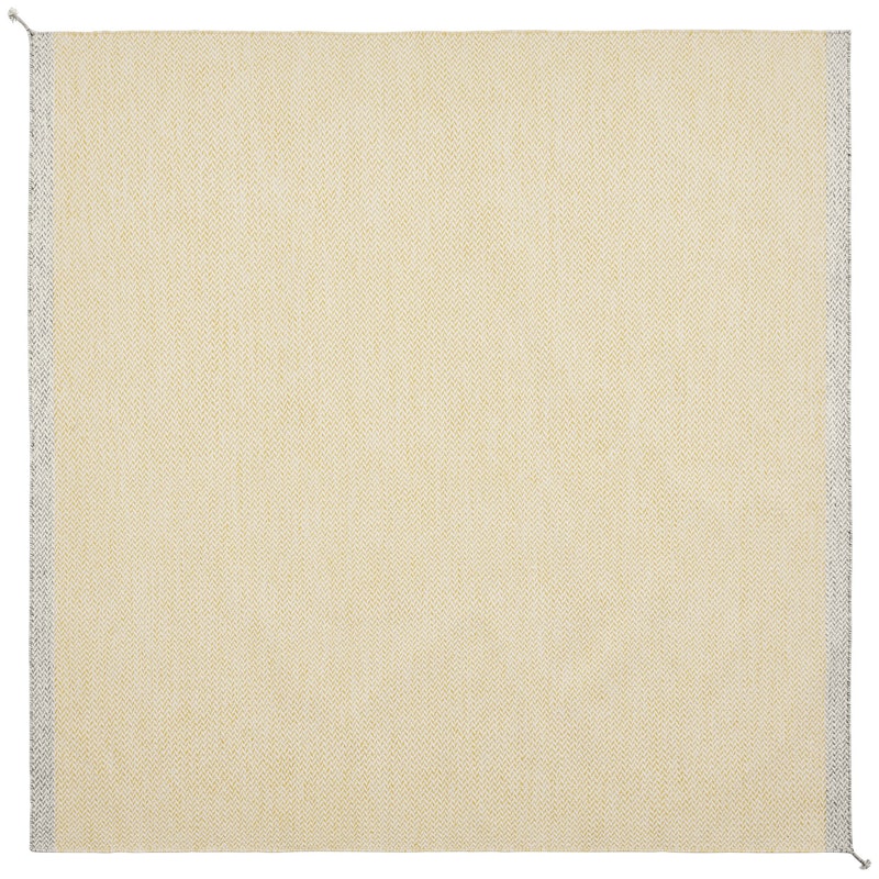 Ply Ullteppe 240x240 cm, Gul