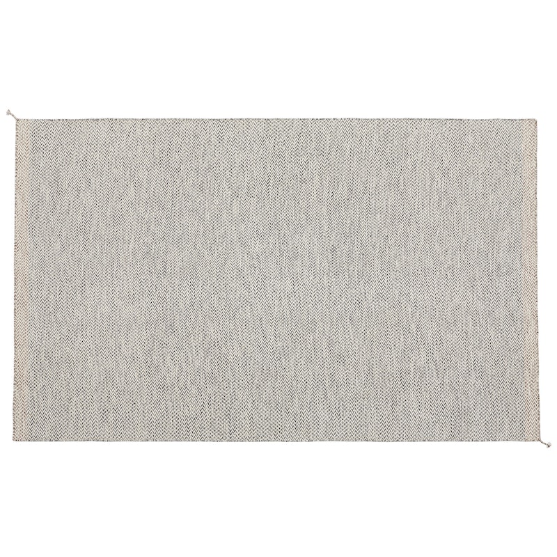 Ply Teppe Resirkulert Polyester Sort / Hvit, 200x300 cm