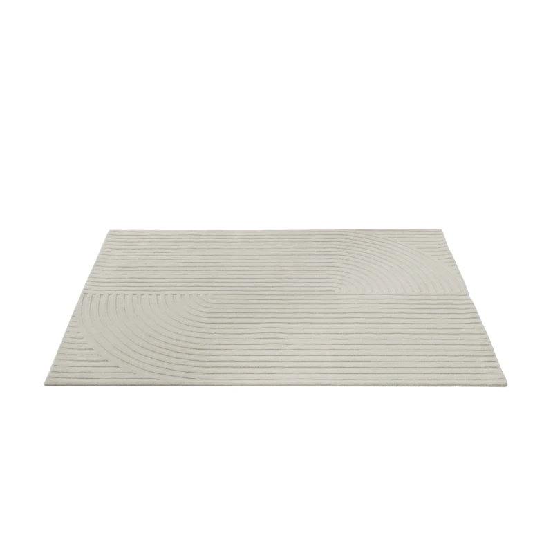 Relevo Ullteppe 170x240 cm, Off-white