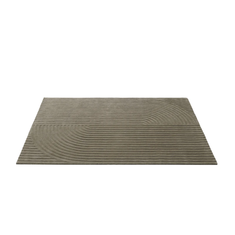 Relevo Ullteppe 170x240 cm, Taupe