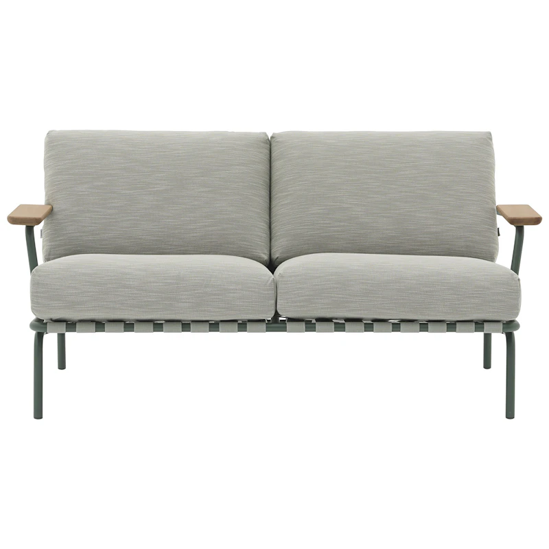 Settle 2-Seter Sofa, Mørkegrønn
