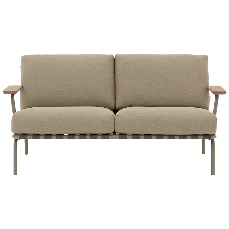 Settle 2-Seter Sofa, Taupe