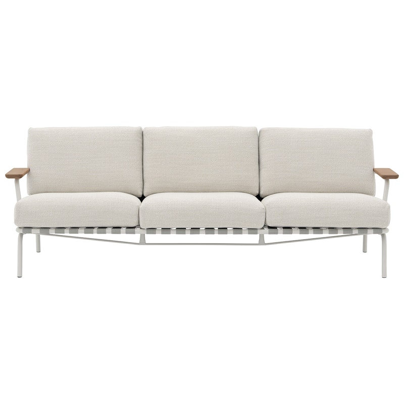 Settle 3-Seter Sofa, Grå