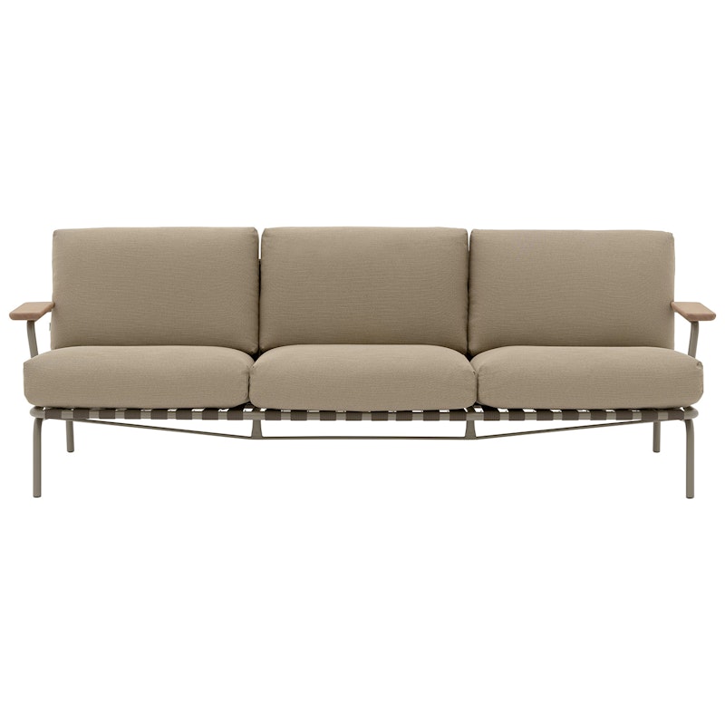 Settle 3-Seter Sofa, Taupe