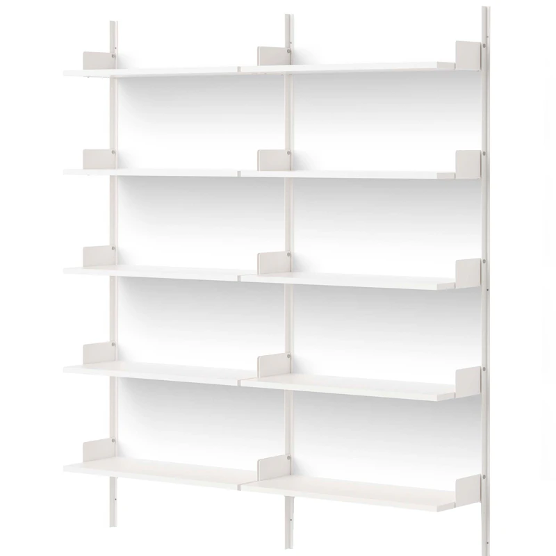 New Works Bibliotekshylle 1900 mm, Hvit