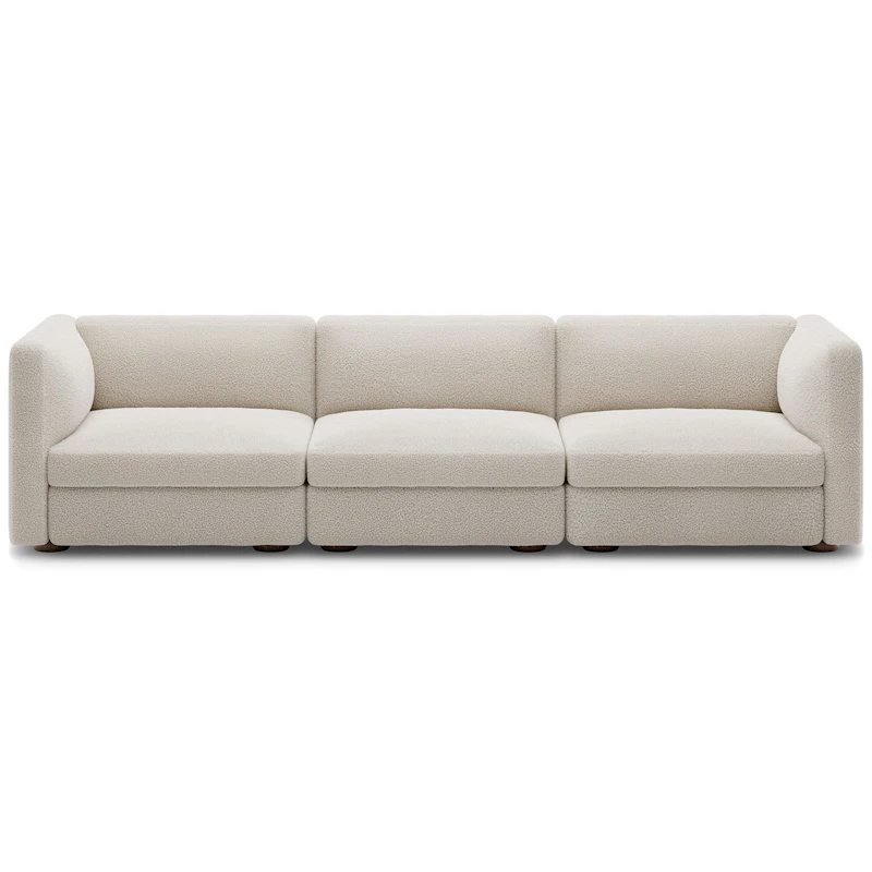 Coda 3-Seter Sofa Config 4, Drake Spacedust