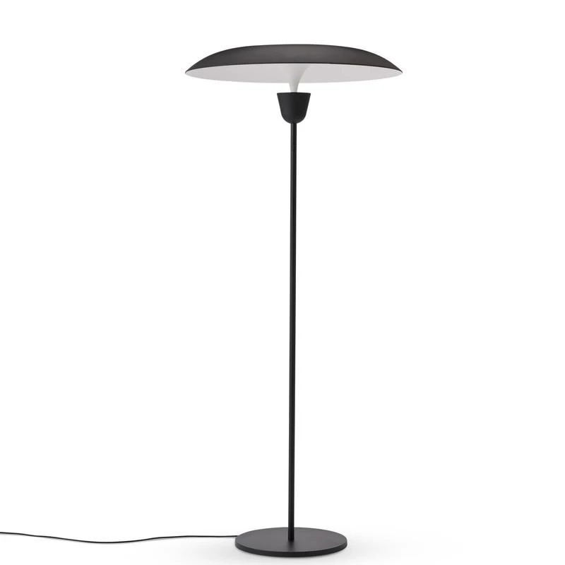 Kantarell Gulvlampe, Sort