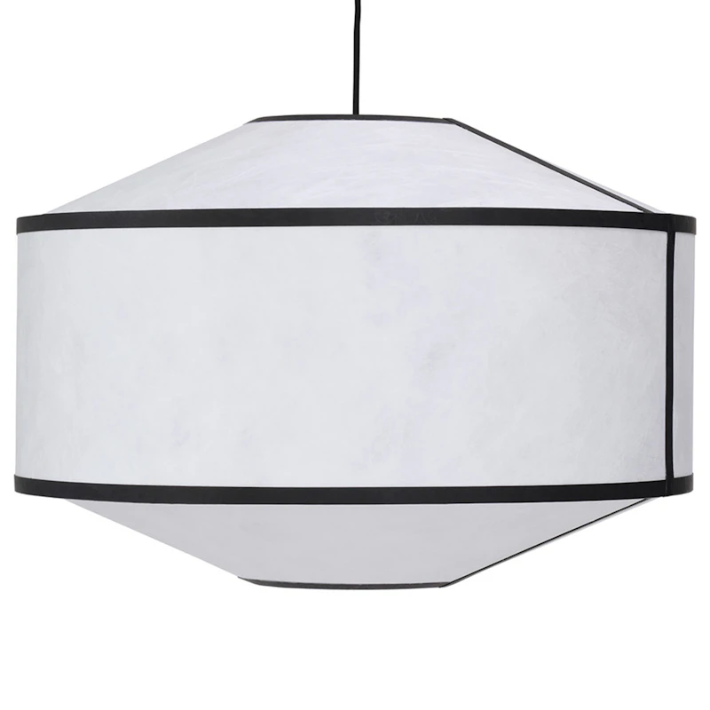 Kite Pendel Hvit / Sort, Ø65 cm