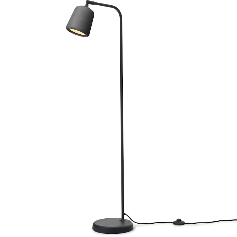 Material Gulvlampe, Dark Grey Concrete