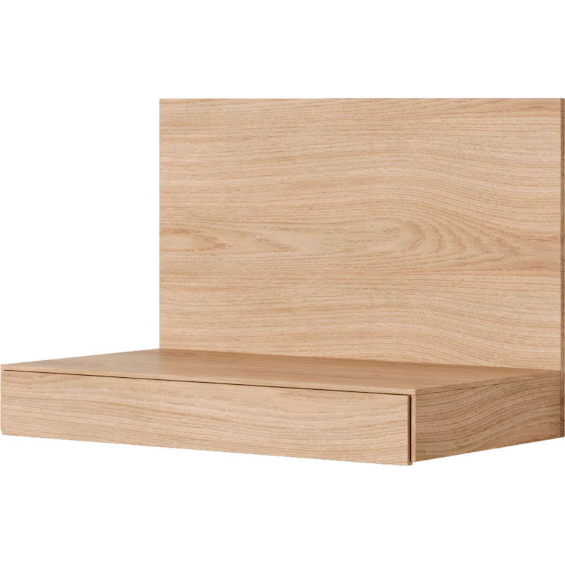 Tana Skrivebord Veggmontert, Eik