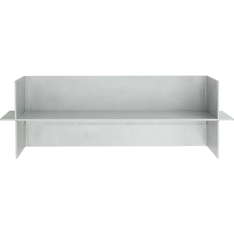 Alu Hylle Børstet Aluminium 60 cm