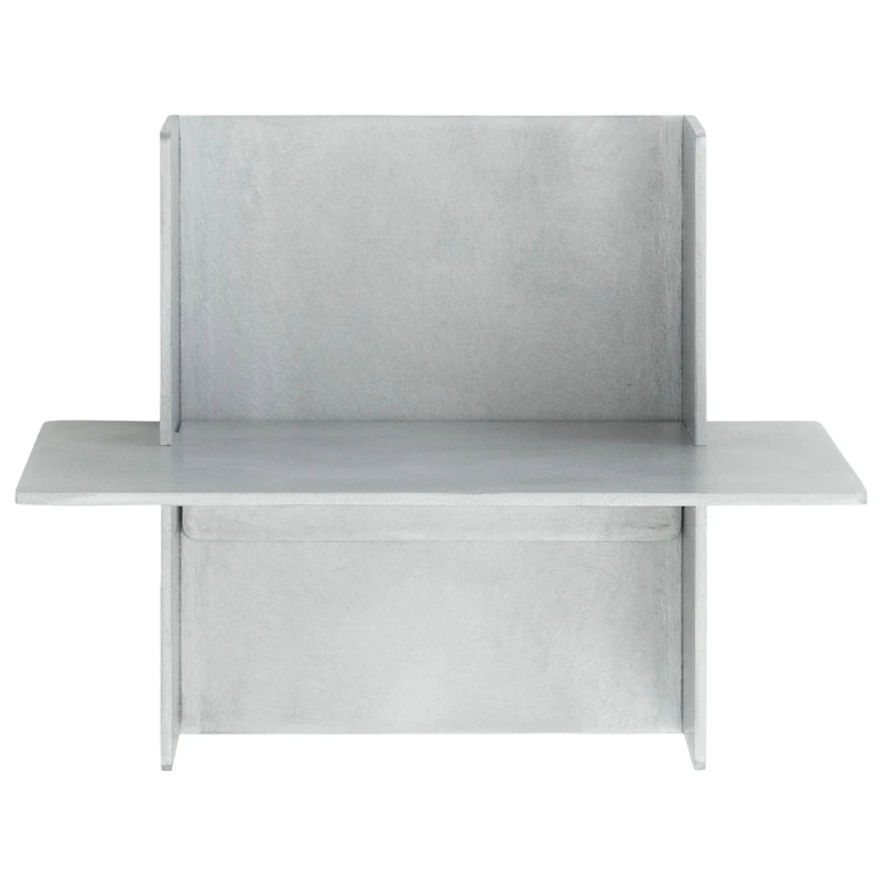 Alu Hylle Børstet Aluminium 25 cm