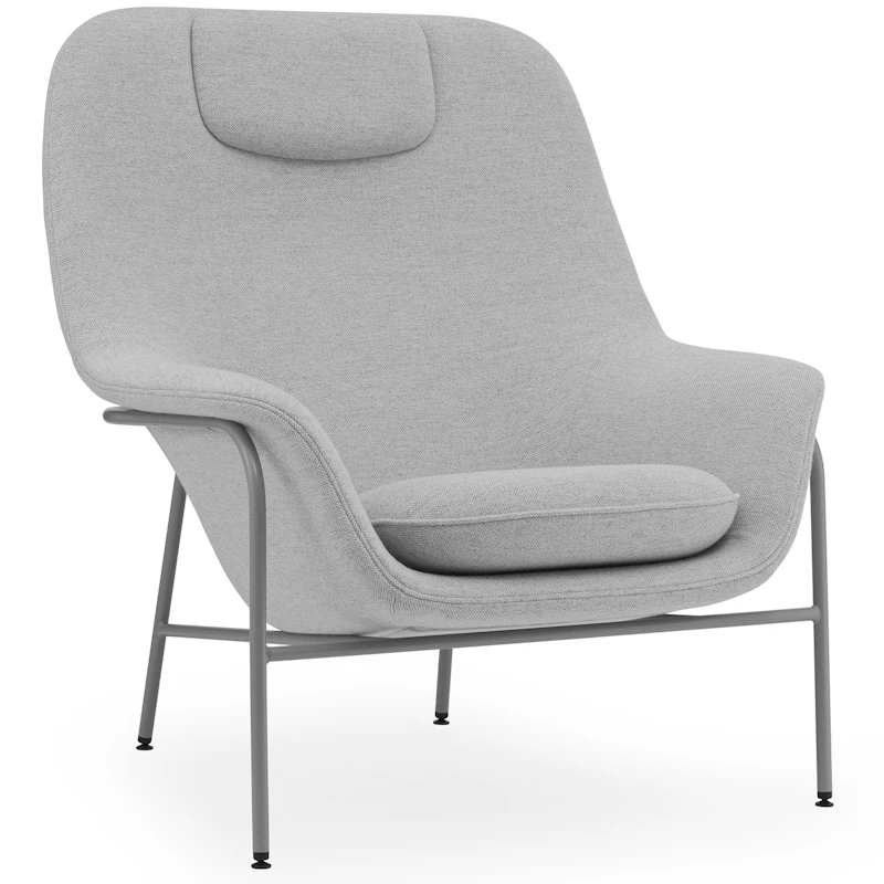 Drape High Lenestol, Hallingdal 110 / Grå