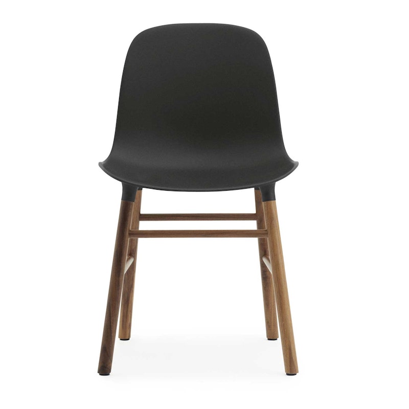 Form Stol, Sort/Valnøtt