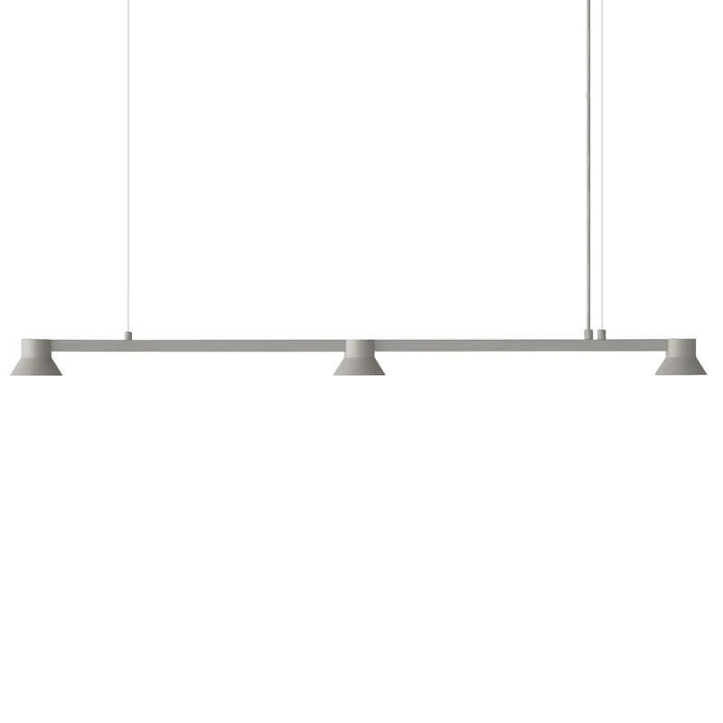 Hat Taklampe 115 cm, Varmgrå