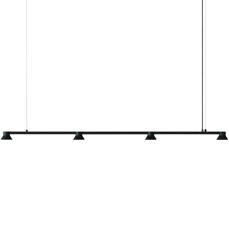 Hat Taklampe 167 cm, Svart