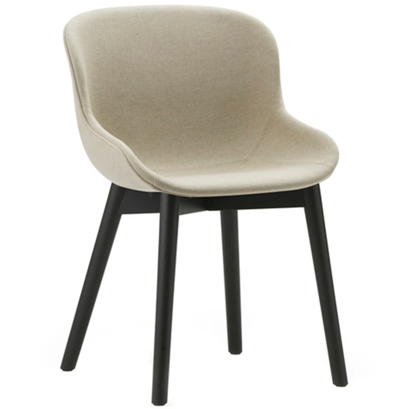Hyg Stol, Sand / Svart Eik