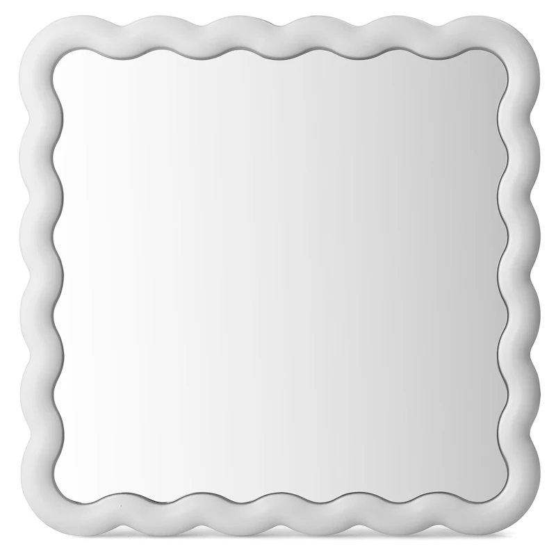 Illu Speil med LED-lampe, 50x50 cm