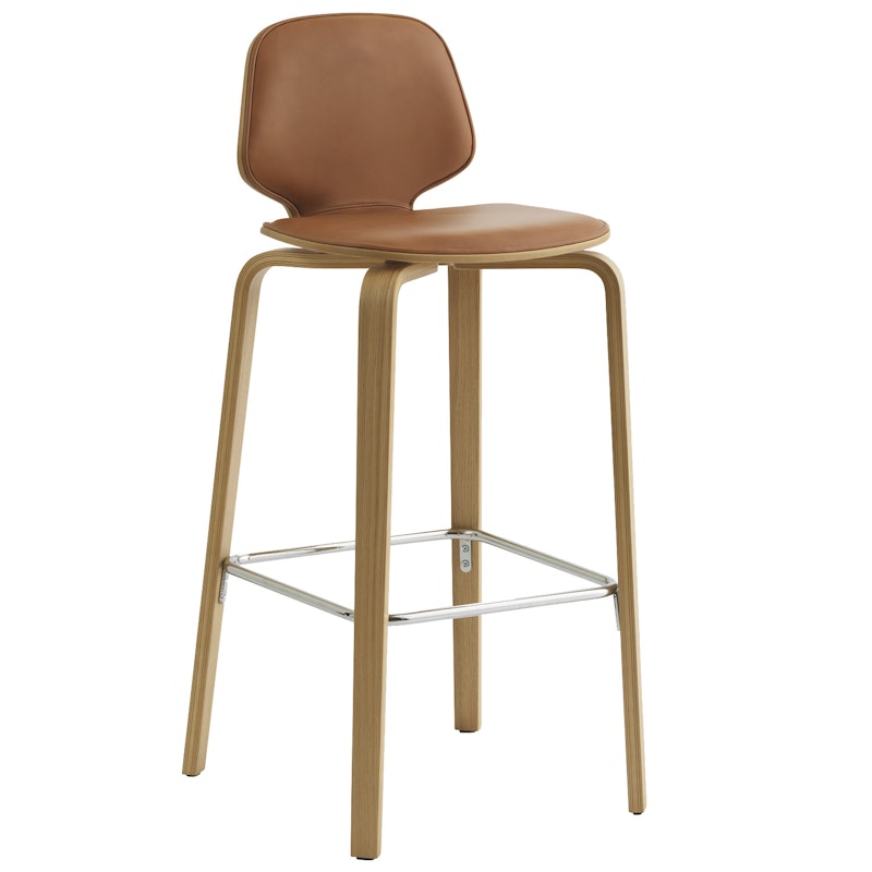 My Chair Barstol 75 cm, Cognacfarget / Eik