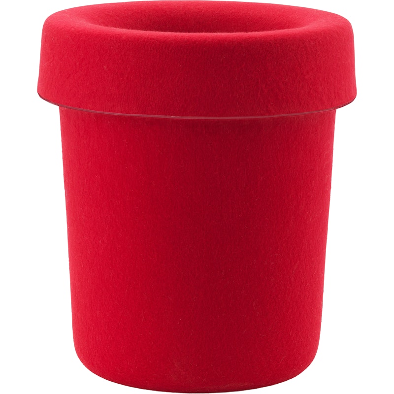 Hide Søppelbøtte, Lys Rød