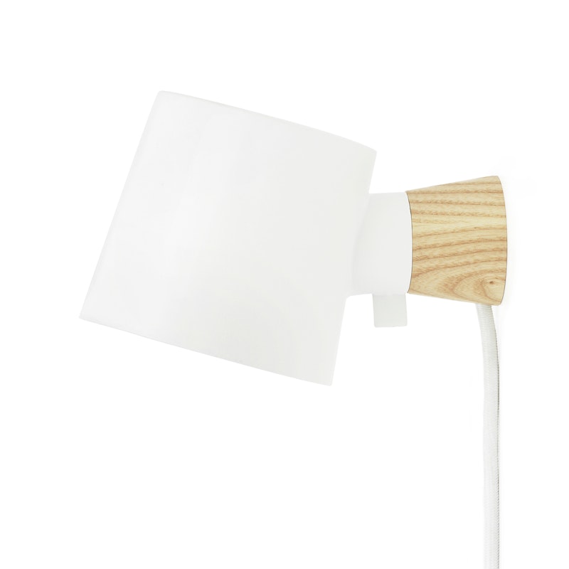 Rise Vegglampe, Hvit