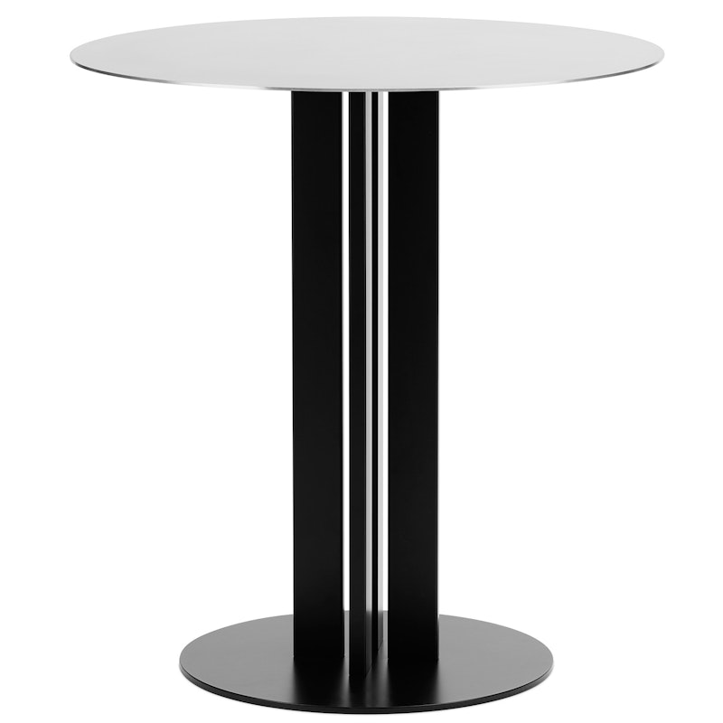 Scala Café Table H75 Ø60 cm Oak Bistrobord, Laget av stål 70 cm Steel