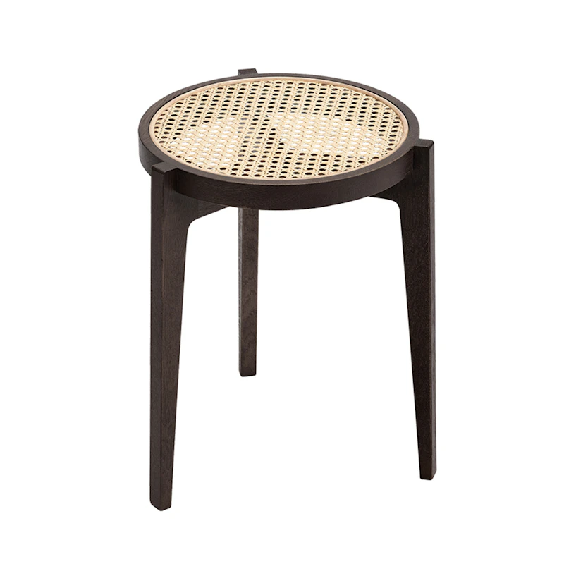 Le Roi Side Table, Dark Oak