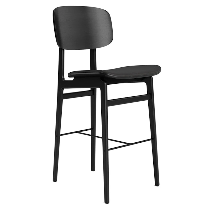 NY11 Bar Stool, Black Oak / Anthracite
