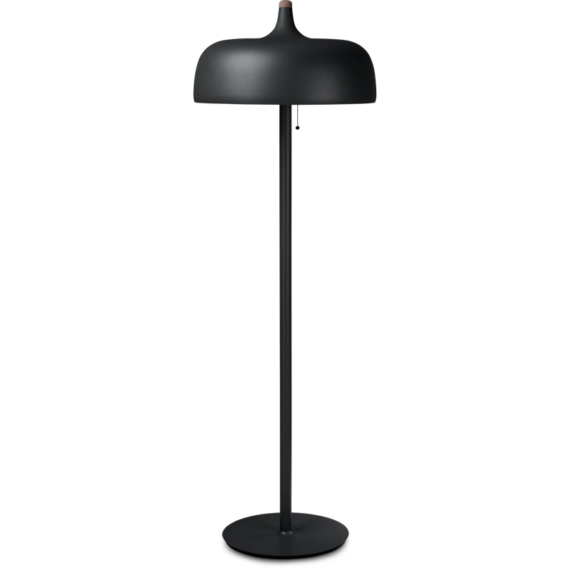 Acorn Gulvlampe, Matt Sort