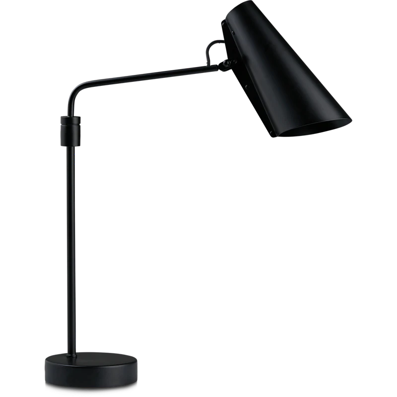 Birdy Swing Bordlampe, Sort