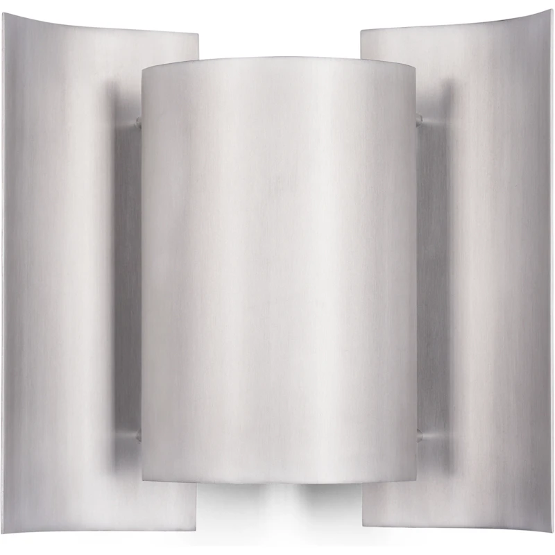 Butterfly Vegglampe, Brushed Aluminium