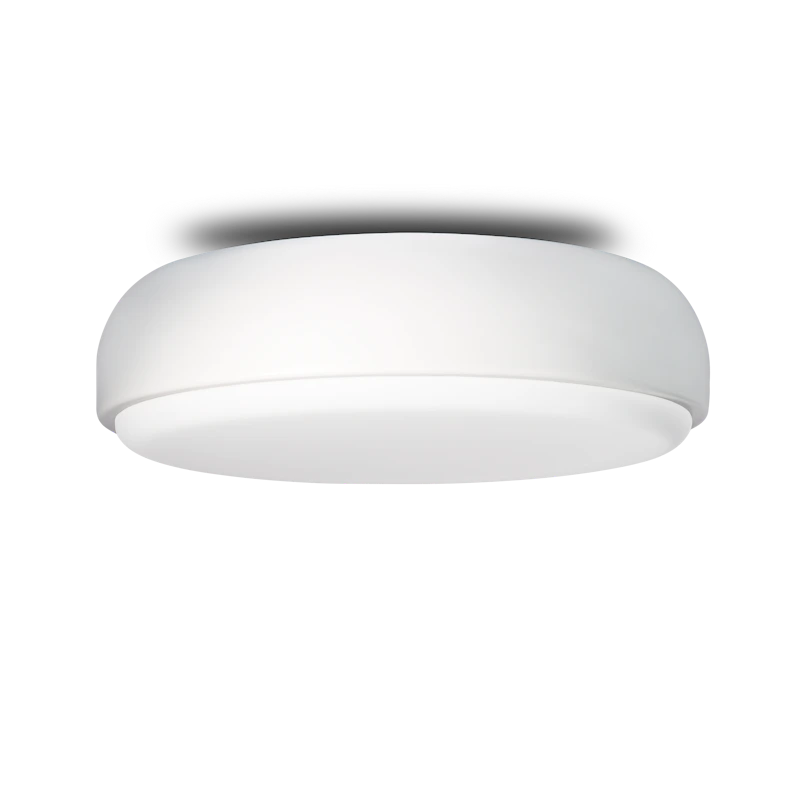 Over Me Vegg-/Taklampe Ø50 Hvit