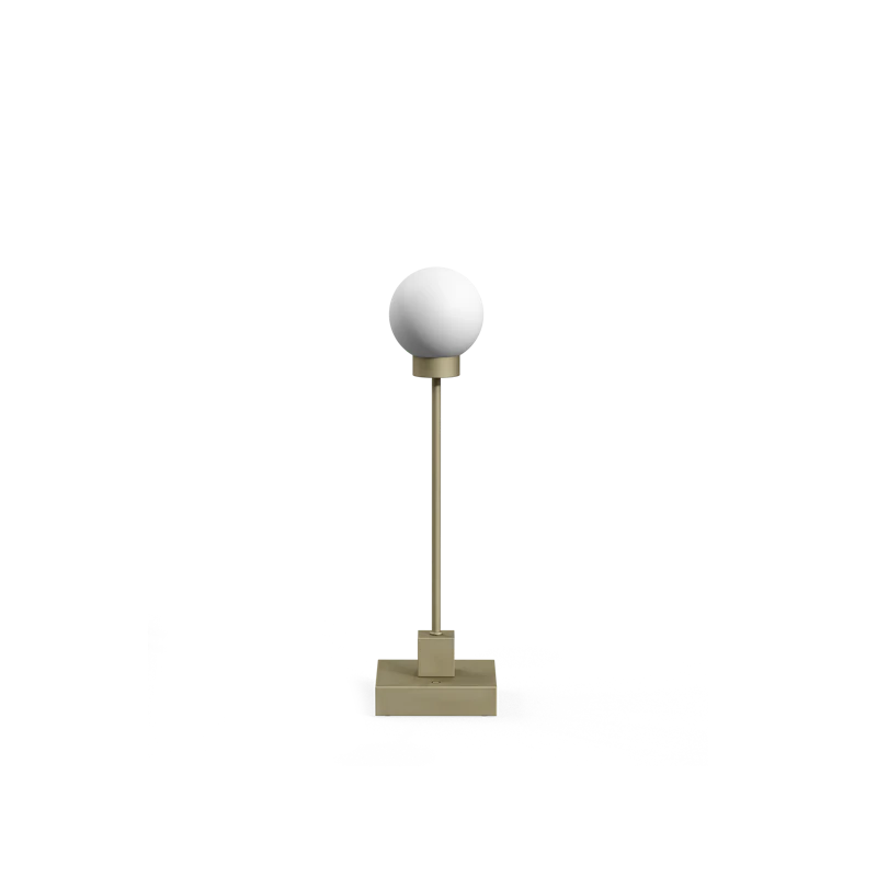 Snowball Portabel Lampe Grey Beige