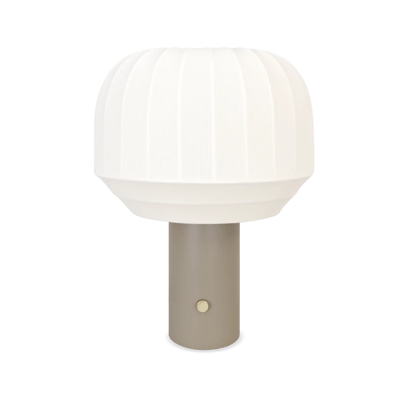 Tradition Bordlampe Grey Beige/Hvit