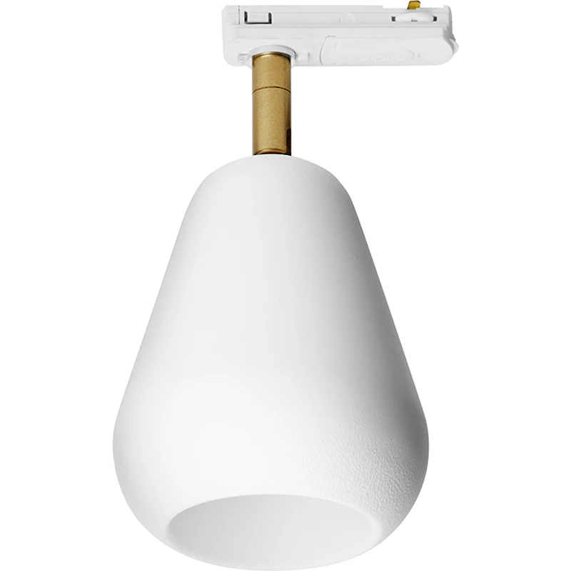 Anoli Spot Track Spotlight, Hvit / Nordic Gold
