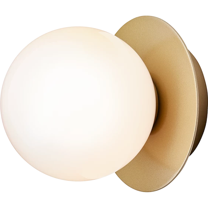 Liila 1 Vegg-/Taklampe 140 mm, Nordic Gold / Opal