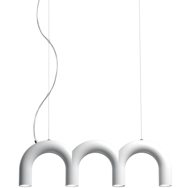 Arch Triplette Pendel, Hvit