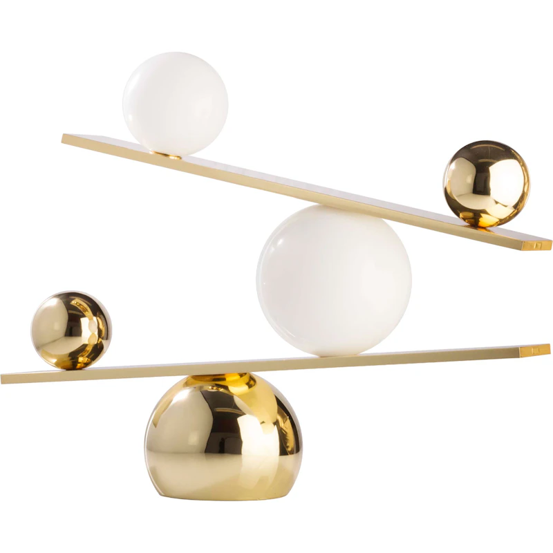 Balance Bordlampe, Messing