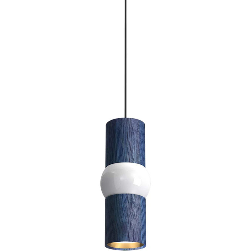 Lightbone Pendel Liten, Blå Eik