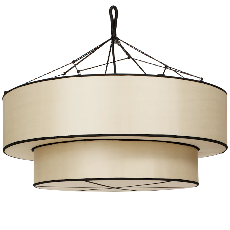 Indochina Lampe Tophat, Classic / Sort