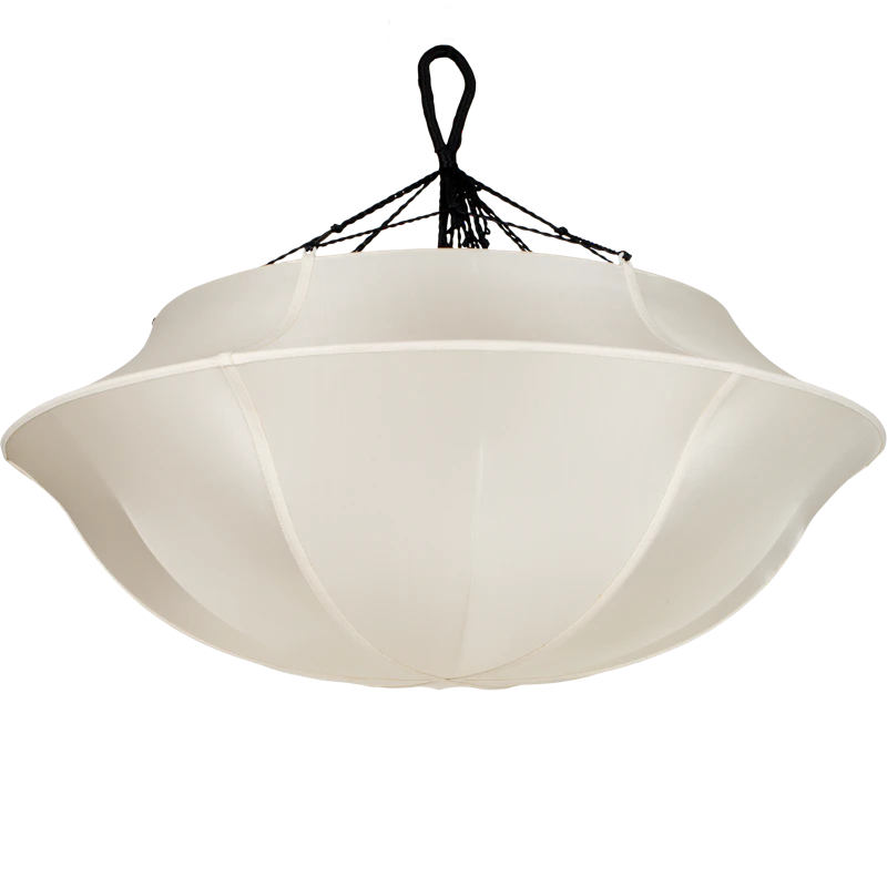 Indochina Lampeskjerm Umbrella, Raw White