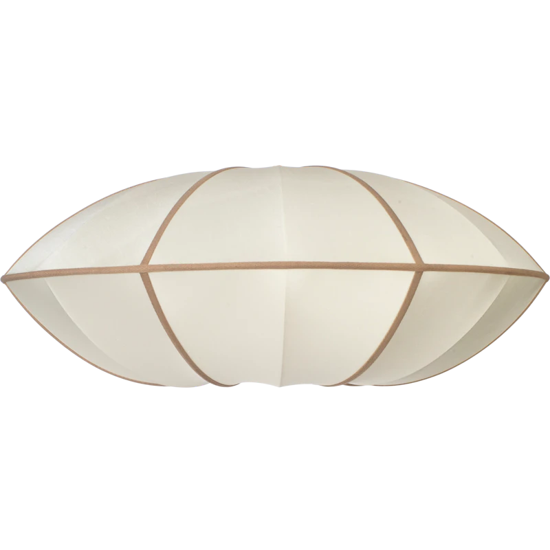 Indochina Lampeskjerm UFO, Off-white / Amber