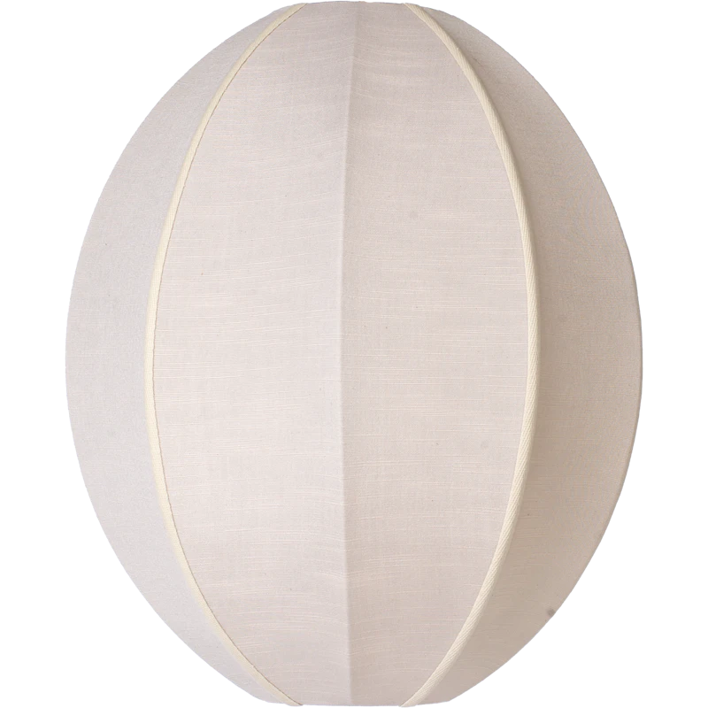 Indochina Lampeskjerm Oval Liten, Sand