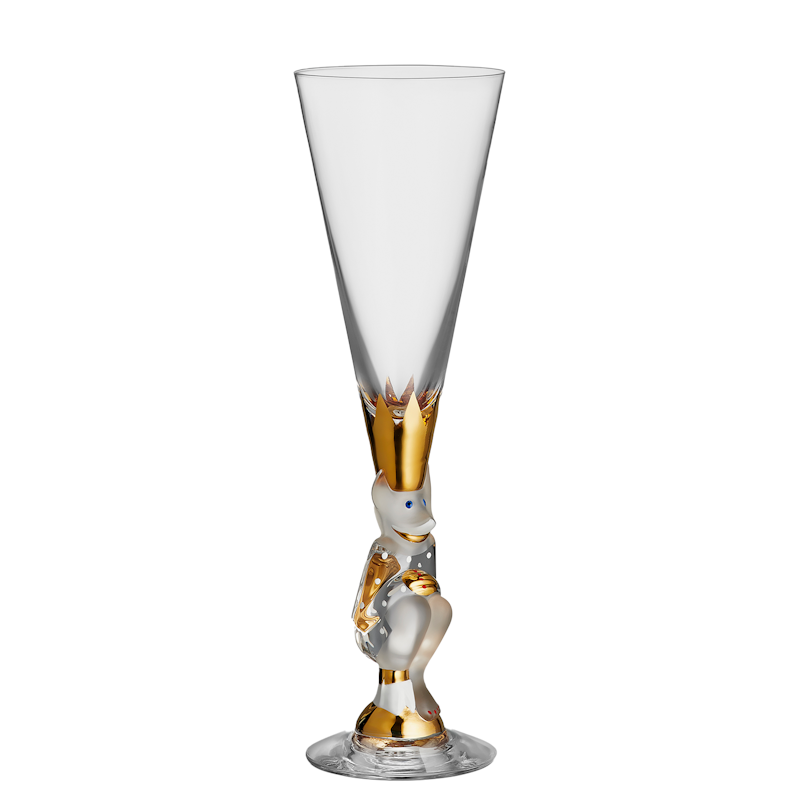 Nobel The Sparkling Devil Champagneglass 19 cl, Gull